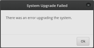 Diese Fehlermeldung bitte ignorieren